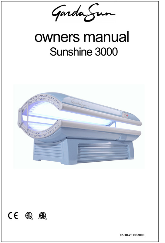Gardasun Sunshine 3000 (2006) - Bed Manual