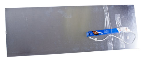 Metal Frontplate + Logo Light