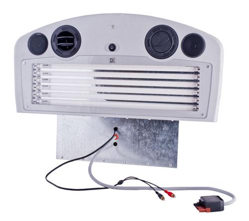 Shouldertanner with Speakers & Breeze (SunnySilver)