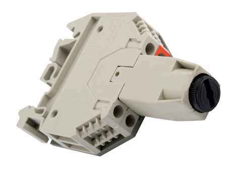 Connector with fuseholder for Terminal Blocks