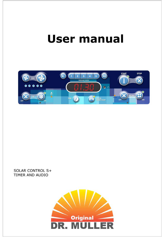 Dr. Muller SolarControl S+ - User Manual