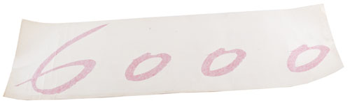 StingBee 6000 (red lettering)