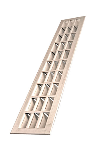 Metal Intake Vent (White)
