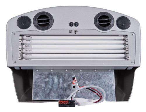 Shouldertanner with Speakers (SunnySilver)