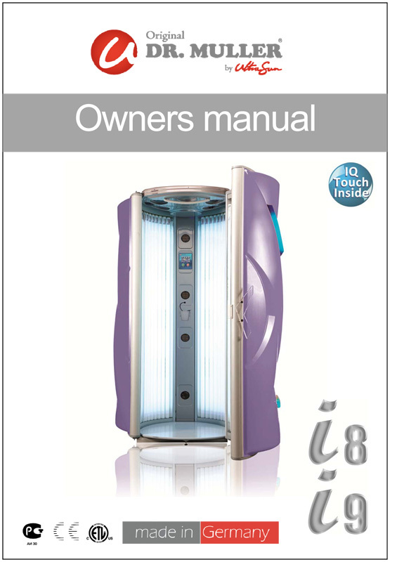 ODM i8 & ODM i9 Standup IQ - Bed Manual