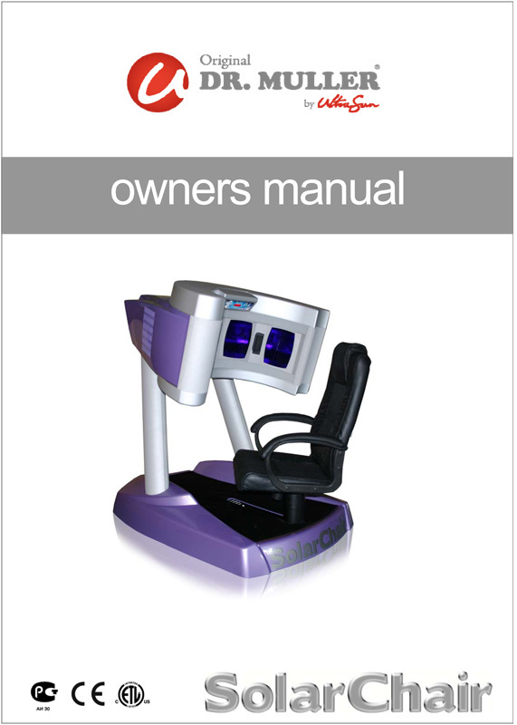 ODM SolarChair SC - Bed Manuals