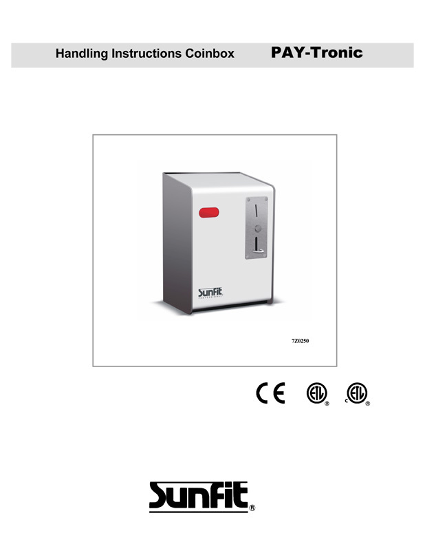 Sunfit Paytronic Token Timer (v2) - User Manual