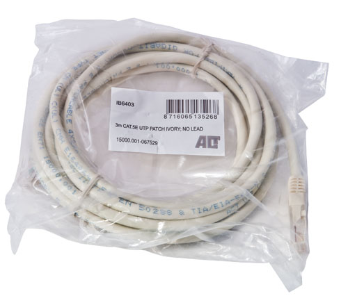 Cat5 (UTP) Patch Cable - 3 Meters