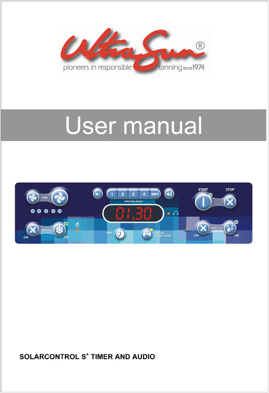 Ultrasun SolarControl S+ - User Manual